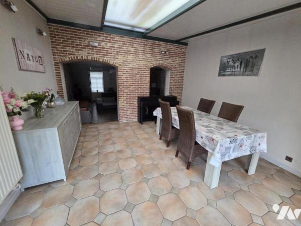 HALLUIN - MAISON  127 M2 HAB  SUR UN TERRAIN DE 600 M2  ENVIRON  - 