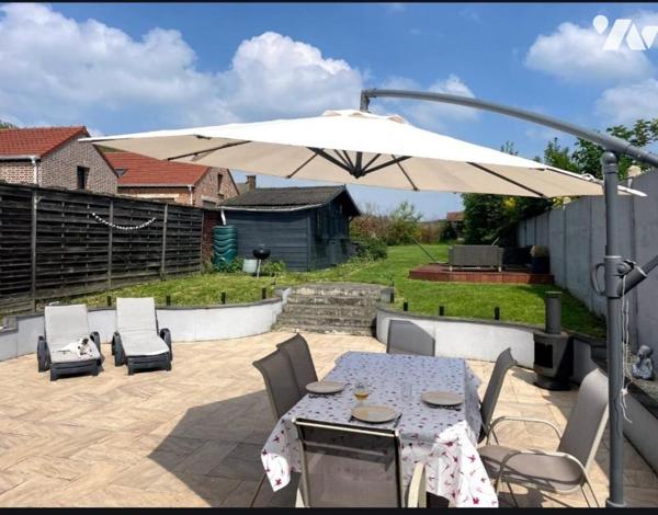 HALLUIN - MAISON  127 M2 HAB  SUR UN TERRAIN DE 600 M2  ENVIRON  - 