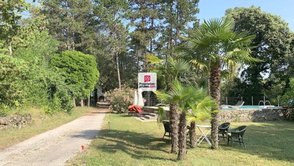 Domaine à Sauve - Mas avec piscine et tennis sur 2,5 ha