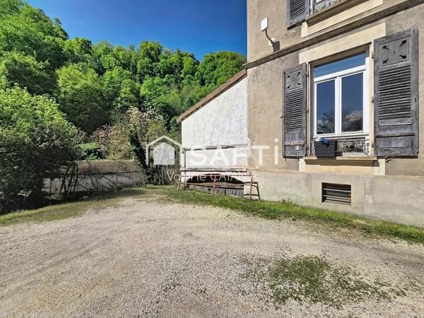 Tullins - Appartement T4 - 104,42m² habitables avec jardin.