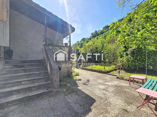 Tullins - Appartement T4 - 104,42m² habitables avec jardin.