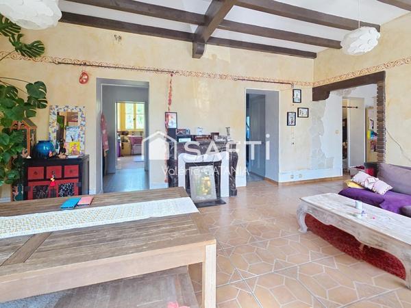 Tullins - Appartement T4 - 104,42m² habitables avec jardin.