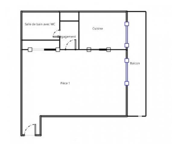 Appartement à vendre 1 pièce 29 m² Saint-Maurice