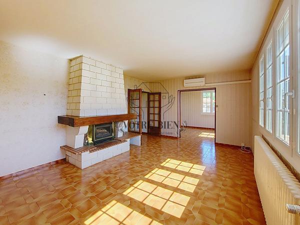 Maison 168 m² , 4 chambres, garage, cheminée insert