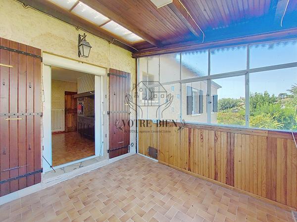 Maison 168 m² , 4 chambres, garage, cheminée insert