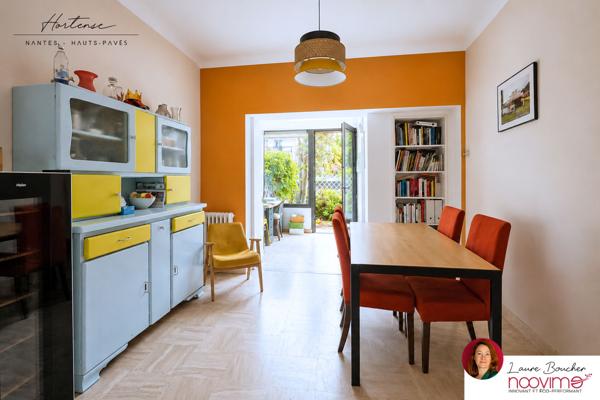 Quartier Hauts-Pavés, en impasse, maison 119 m2 4 chambres