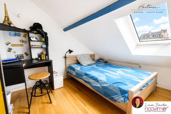 Quartier Hauts-Pavés, en impasse, maison 119 m2 4 chambres