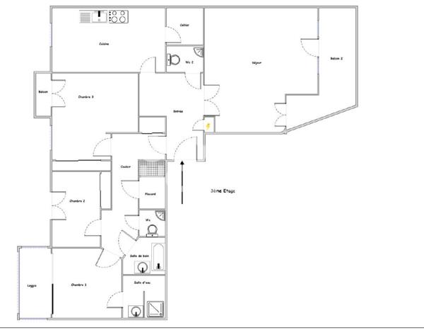 Appartement Familial secteur Jean Macé