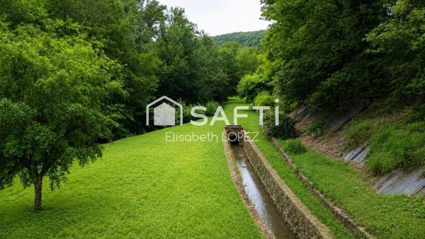 Caylus, Ancien Moulin du XVIII? siècle, un lieu de vie hors du temps