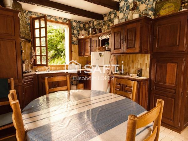 Caylus, Ancien Moulin du XVIII? siècle, un lieu de vie hors du temps