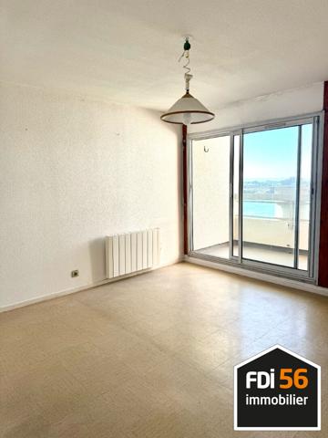 A VENDRE - SUPERBE APPARTEMENT VUE MER - 46 m² - 3 PIÈCES - PLOEMEUR , Ploemeur