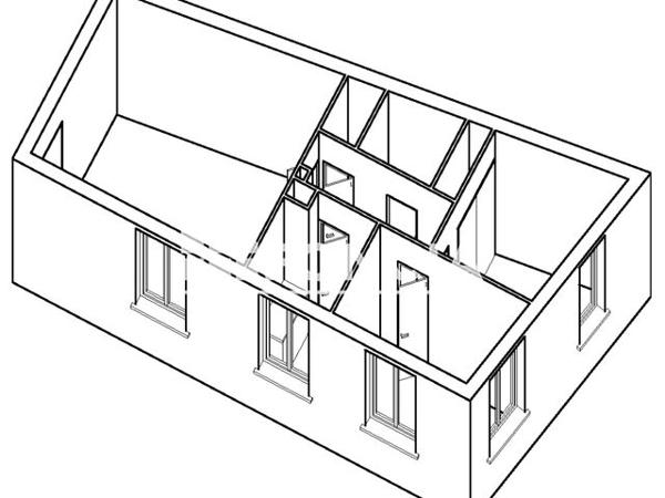 Location Studio 49.25 m² - 13 RUE DU MUGUET Bordeaux 33000