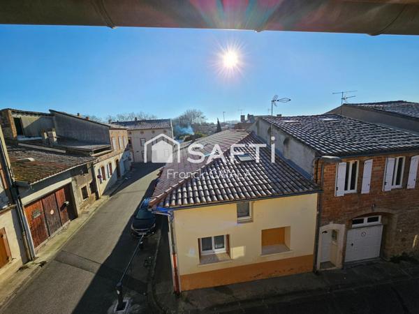 Maison de ville avec terrasse sur le toit