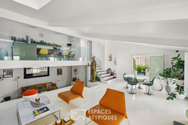 Maison de ville mixte esprit loft au coeur des Abbesses