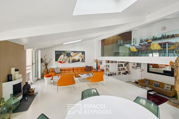 Maison de ville mixte esprit loft au coeur des Abbesses