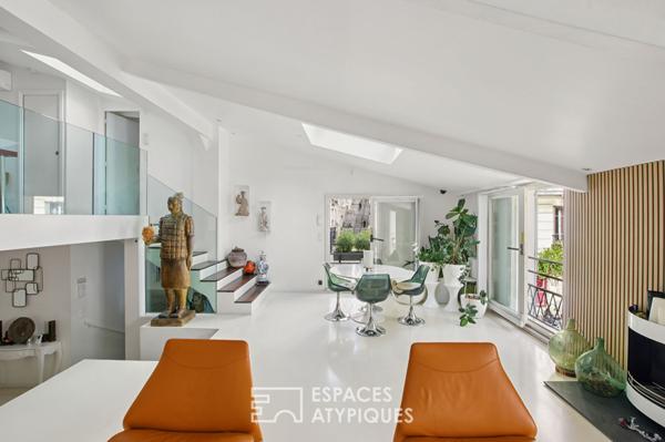 Maison de ville mixte esprit loft au coeur des Abbesses