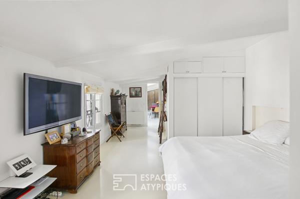 Maison de ville mixte esprit loft au coeur des Abbesses