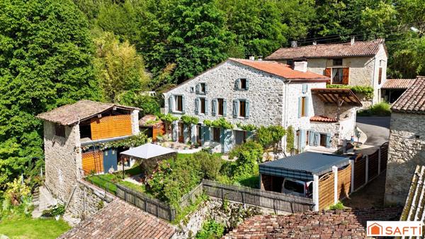 Propriété de caractère avec gîte indépendant – 10 min de Foix