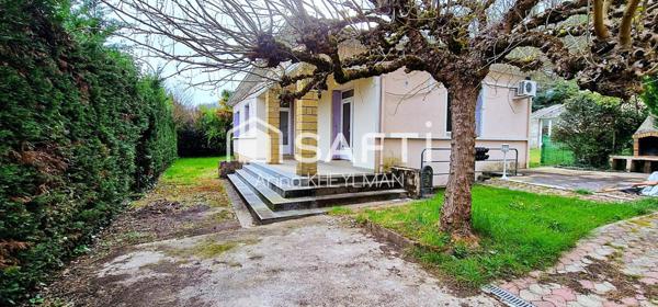Maison de ville, 3 Pièces, Cave, Garage, Jardin clôturé, Puit
