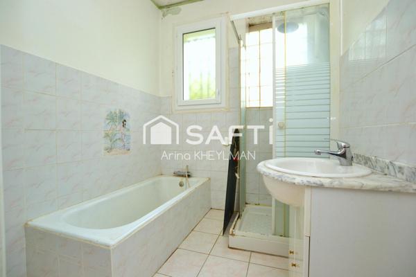 Maison de ville, 3 Pièces, Cave, Garage, Jardin clôturé, Puit