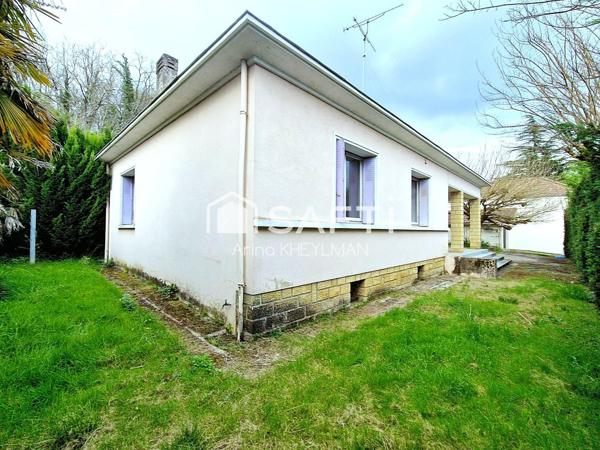 Maison de ville, 3 Pièces, Cave, Garage, Jardin clôturé, Puit