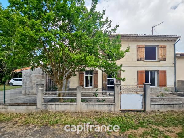 Maison à vendre 8 pièces, 164 m² AMBES (33), jardin, garage