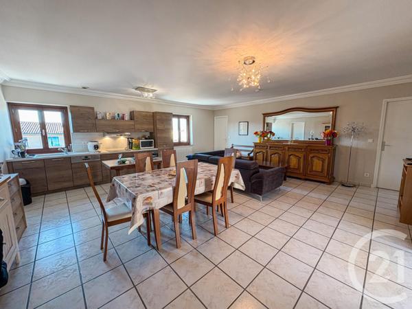 Appartement F3 à vendre  3 pièces - 71,61 m2 ST GEORGES DE RENEINS - 69