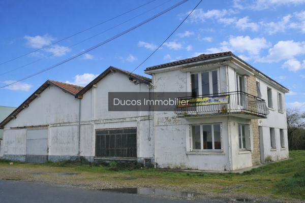 Immeuble de rapport à fort potentiel avec hangar, à Marmande