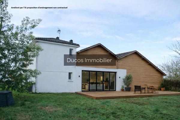 Immeuble de rapport à fort potentiel avec hangar, à Marmande