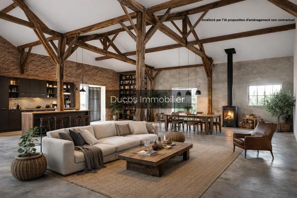 Immeuble de rapport à fort potentiel avec hangar, à Marmande