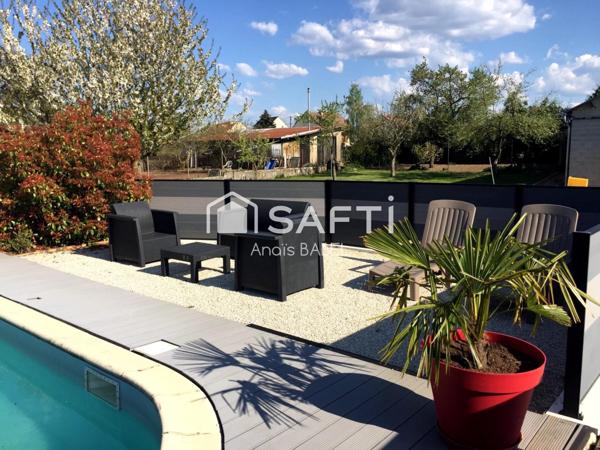 Maison familiale 207m2 avec piscine et tranquillité