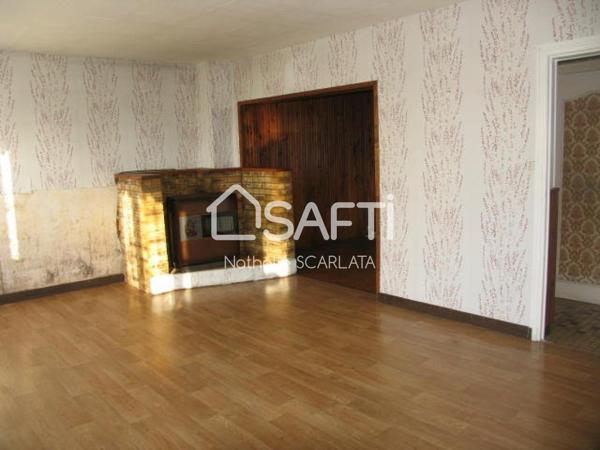 MAISON INDIVIDUELLE 4 CHAMBRES avec GRAND TERRAIN