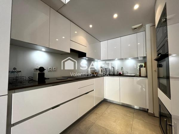 Bel appartement trois pièces, bord de mer