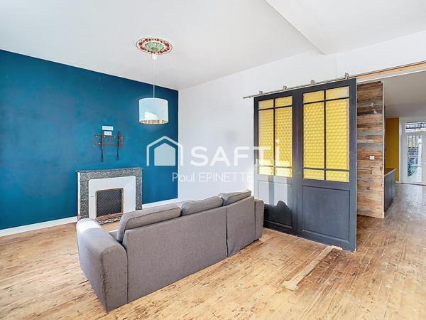 Maison de caractère 5 chambres 200m2 avec garage et jardin