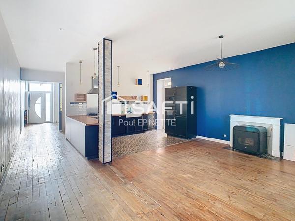 Maison de caractère 5 chambres 200m2 avec garage et jardin