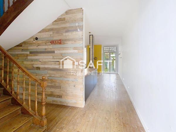 Maison de caractère 5 chambres 200m2 avec garage et jardin