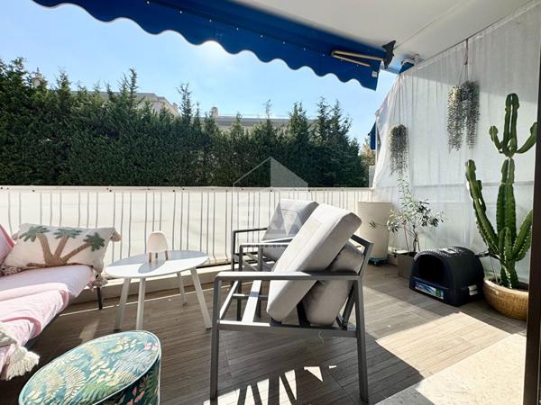 Le Cannet, location 3 pièces meublé