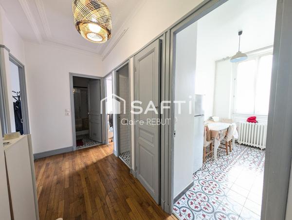 Très bel appartement 3 pièces centre Chanzy