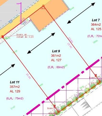 Terrain à vendre  361 m2 CHATEAURENARD - 13