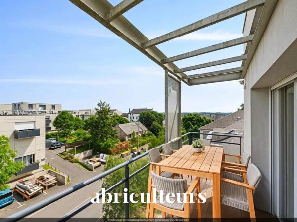 Appartement T3 moderne et lumineux à la vente à Rue Théophile Guillou, Saint-Herblain (44800)