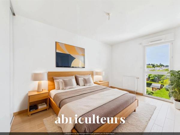 Appartement T3 moderne et lumineux à la vente à Rue Théophile Guillou, Saint-Herblain (44800)