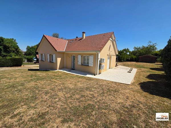 Maison d’habitation 5 chambres sur sous-sol/garage le tout sur terrain clos
