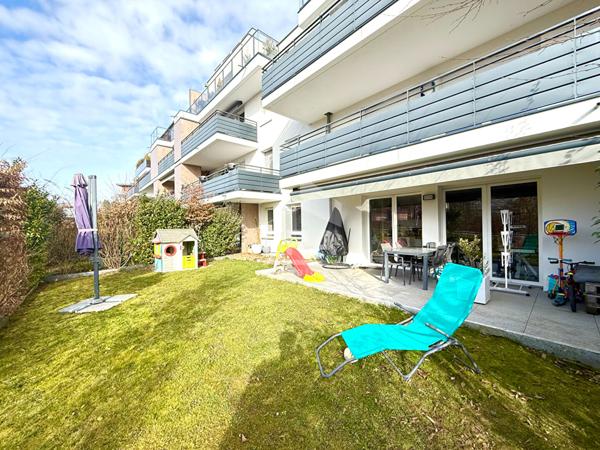 A vendre - Appartement Poisy 3 pièces 66.31 m² - Jardin - Cave - Garage possible