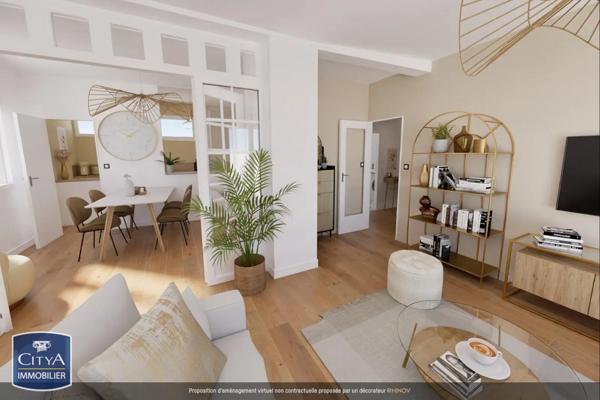 Appartement à louer 3 pièces 74.54m²