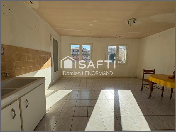 Maison de 35m2  à rénover ARCEAU et garage de 21m2