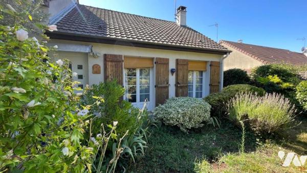Maison individuelle sur sous-sol complet avec jardin – à rénover – 93 m² habitables environ