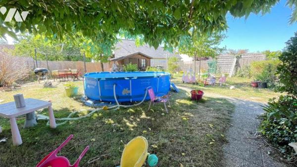 Maison individuelle sur sous-sol complet avec jardin – à rénover – 93 m² habitables environ