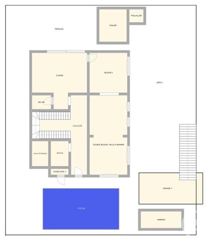 Maison à vendre  7 pièces - 169,70 m2 ROQUEBRUNE CAP MARTIN - 06