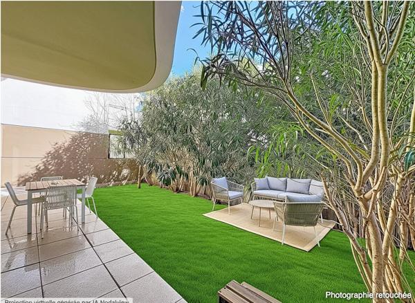 Castelnau le Lez - T3 de 65,2 M2 - Terrasse 17 M2 - Jardin 29 M2 - Garage - Proche Tramway et Commerces