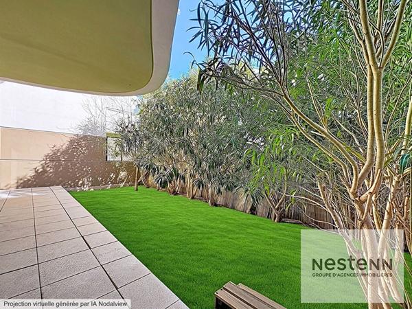 Castelnau le Lez - T3 de 65,2 M2 - Terrasse 17 M2 - Jardin 29 M2 - Garage - Proche Tramway et Commerces